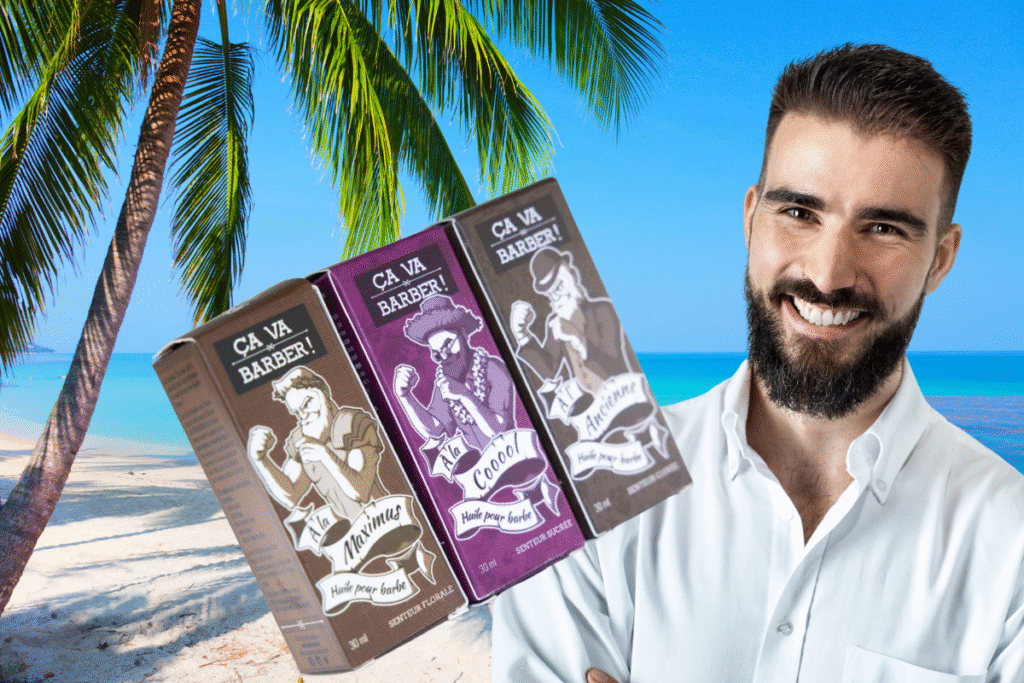 huile naturelle ca va barber chlore sel